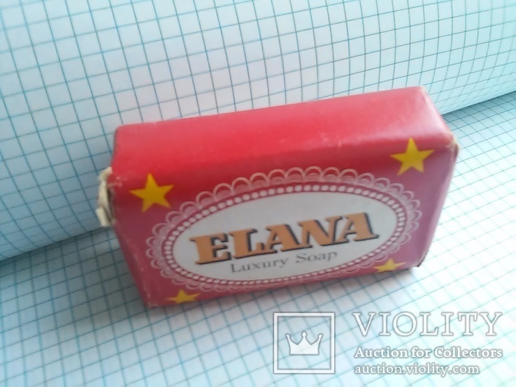 Туалетное мыло: "ELANA" Luxury Soap. Made in German. 80% 100 g, фото №3