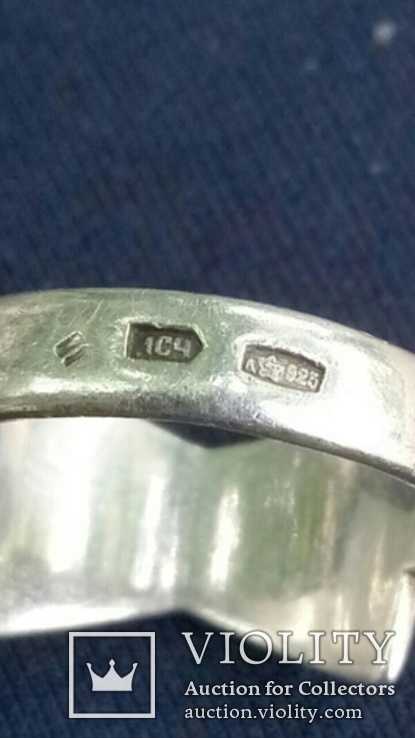 Шкатулка с Бусами из камней и серебряное кольцо СССР 925, фото №11