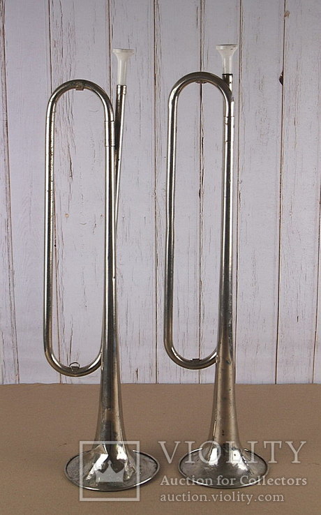Пионерский горн, труба ЛЕНИНГРАД (2 штуки), фото №2