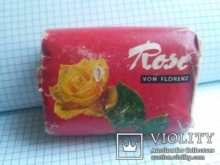 Туалетное мыло: "Rose" VON FLORENZ  150 g., фото №2