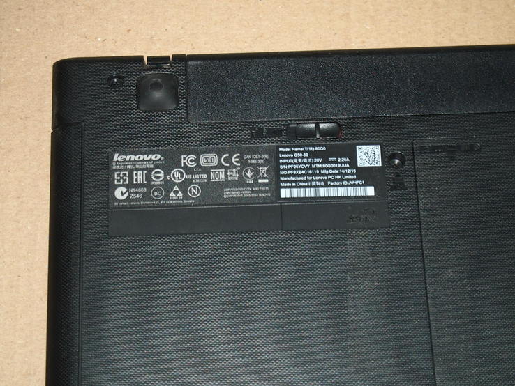Ноутбук Lenovo G50 - 30., photo number 9
