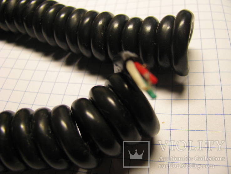 Трёх жильный витой шнур для удлинения наушников №2, фото №3