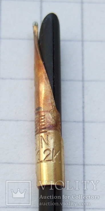 Перьевая ручка "Wing Sung-616", 1964 г, перо - золото 500 пробы. Пишет мягко и тонко., фото №8