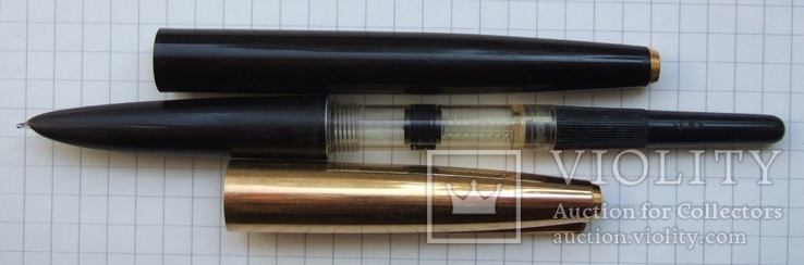 Перьевая ручка АР-19 удлинённая. Пишет мягко и насыщенно., фото №4
