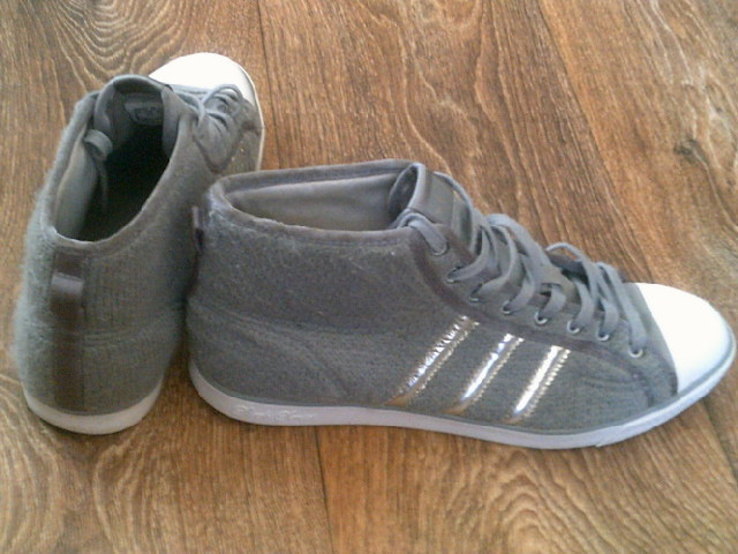 Adidas - фирменные кроссовки разм.40, фото №6