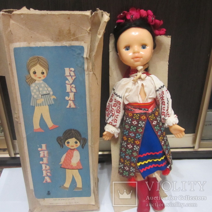 Кукла Иванка, 54 см. (паричковая на резинках)