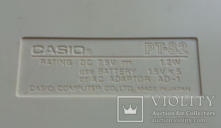 Электронное пианино Casio PT-82., фото №6
