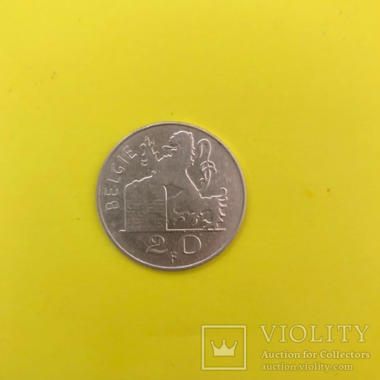 Бельгія 20 франків, 1953р. Срібло., фото №3