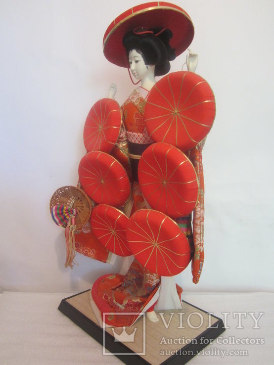  Коллекционная кукла 46см Япония, фото №7