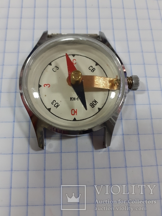 Часы - компас СССР, фото №2
