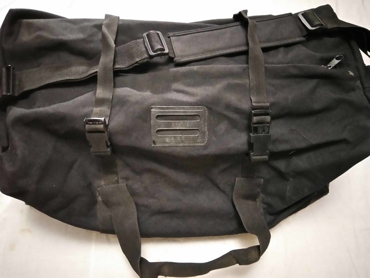 Транспортная чёрная сумка (60-80л) полиции Британии - тактическая. Оригинал. №3, photo number 2
