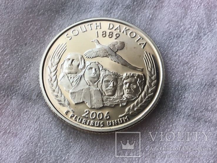25 центов сша 2006 г. Серебро, фото №2