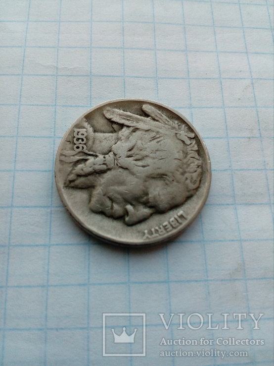 5 центов 1936 США, фото №3