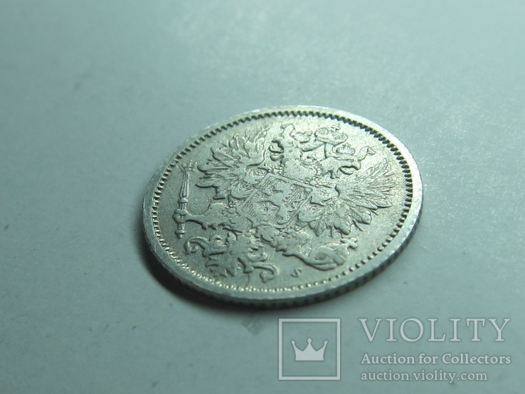 25 пенни. Финляндия 1872г. S. года тираж 400.000, фото №9