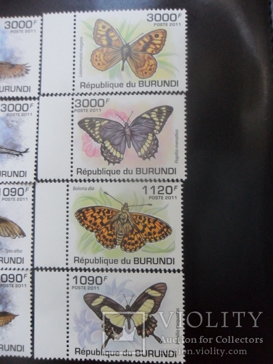 Фауна. Бурунди. 2011 г.  4 полных серии  MNH, фото №5