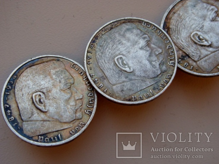 Серебряные пуговицы из монет, фото №5