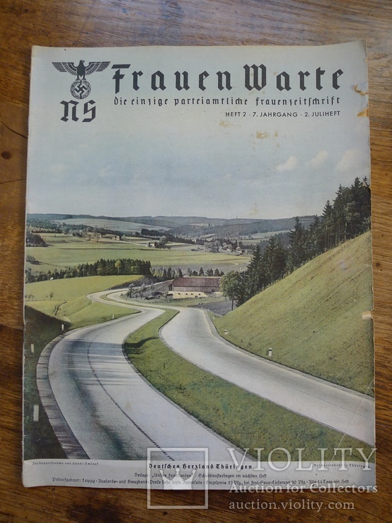 NS-Frauen-Warte # 1. Журнал III Рейха.