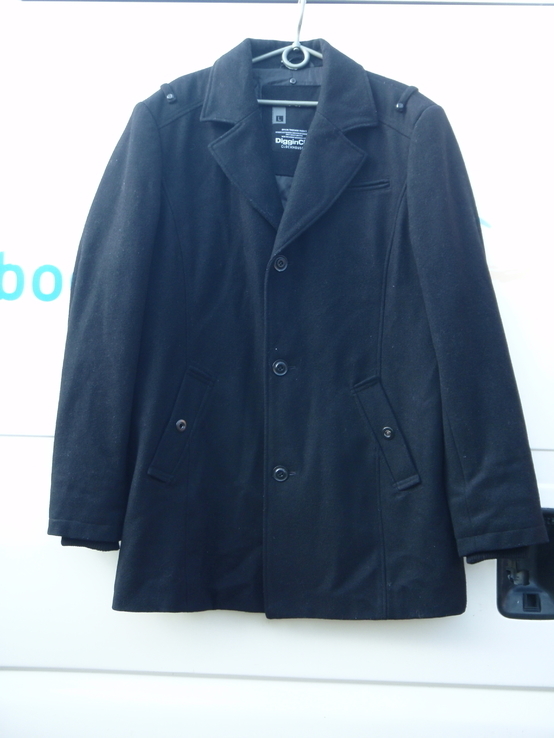 Куртка  чорна ,кашемірова. L .Стан. 108., photo number 2