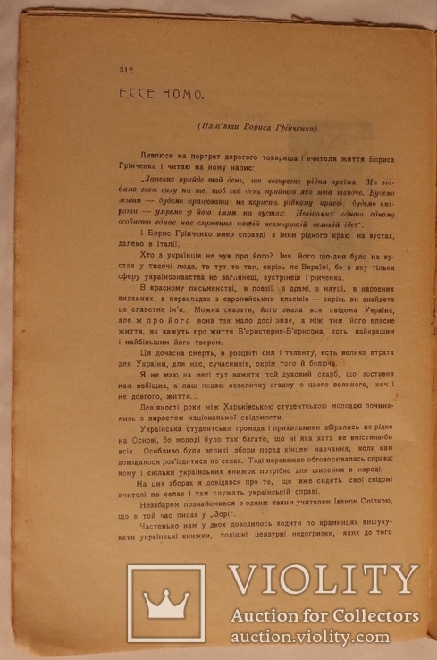 "Українська хата", 1910, № 5. Чупринка, Вороний. Обкладинка Самокиша, графіка Косинина, фото №6