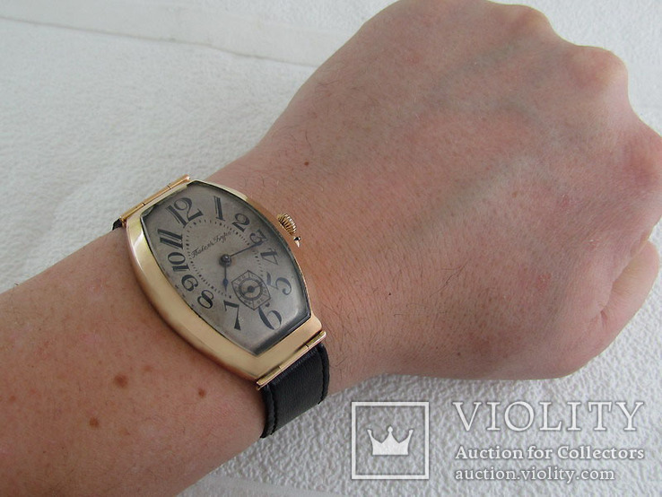 Павел Буре Антикварные 1903-1904 Швейцарские часы 585 золота На Ходу, фото №6