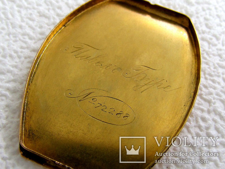 Павел Буре Антикварные 1903-1904 Швейцарские часы 585 золота На Ходу, фото №9