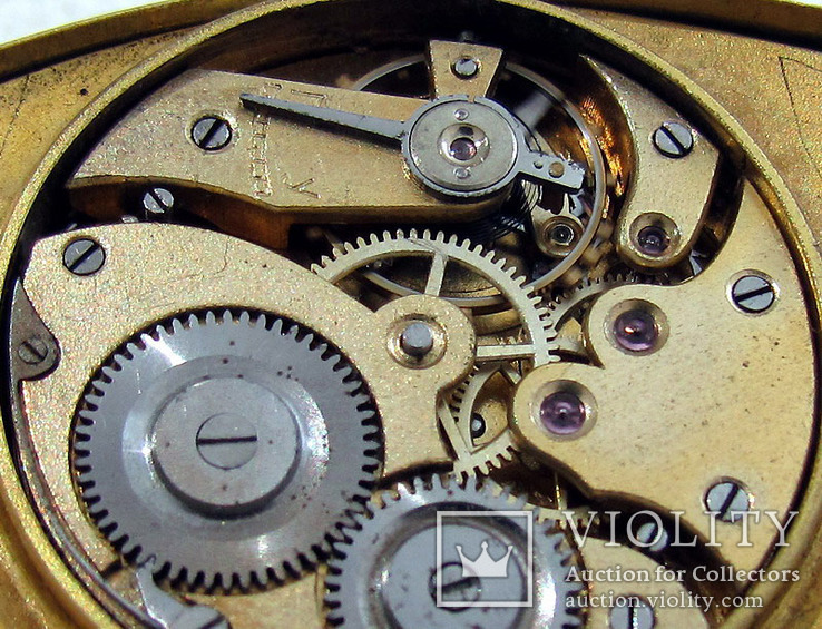 Павел Буре Антикварные 1903-1904 Швейцарские часы 585 золота На Ходу, фото №11