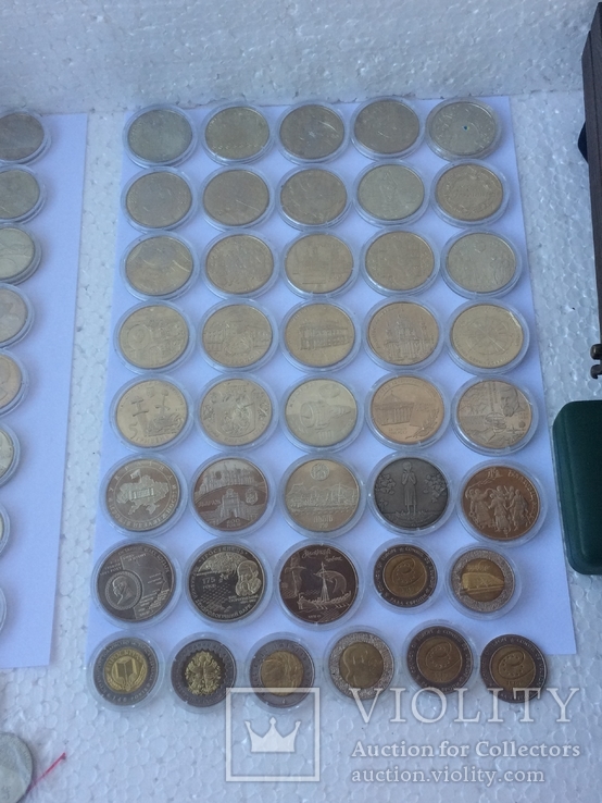 Коллекция монет Украины 120шт. в капсулах (10шт. серебро), фото №13
