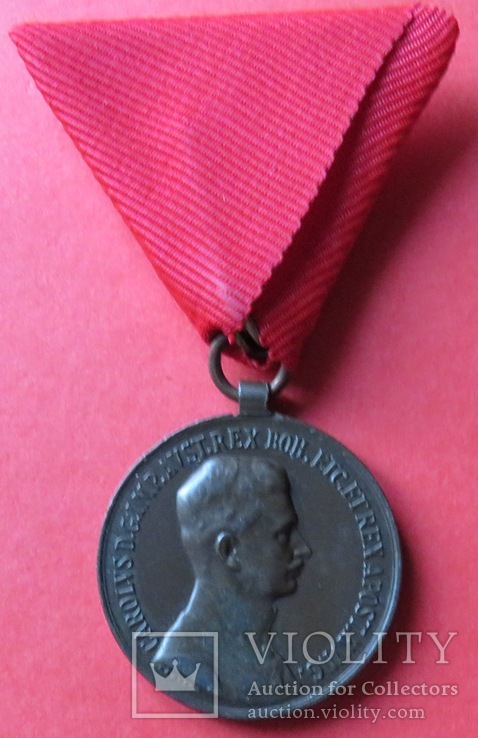 Медаль За Хоробрість 1917-1918 роки, Австро - Угорщина., фото №2