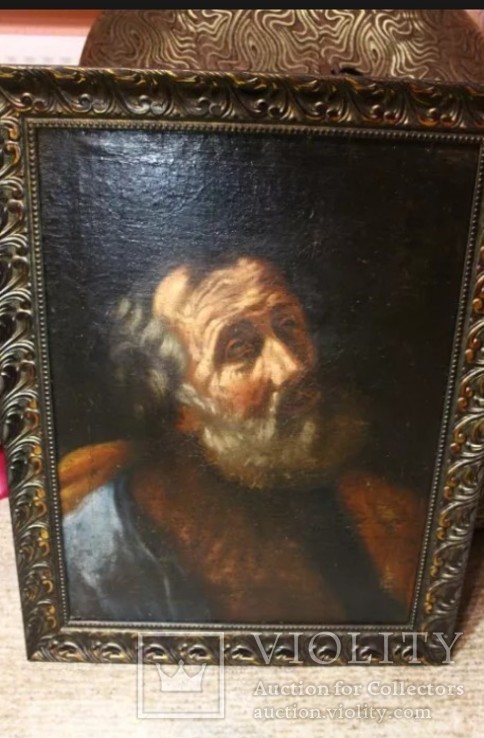 Картина маслом на холсте святой Апостол, фото №2