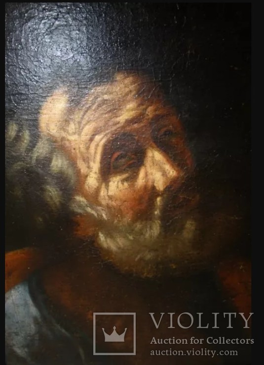 Картина маслом на холсте святой Апостол, фото №3