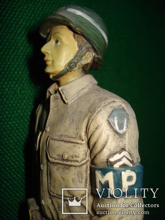 Капрал военной полиции США, WWII, интерьерная фигура, фото №7