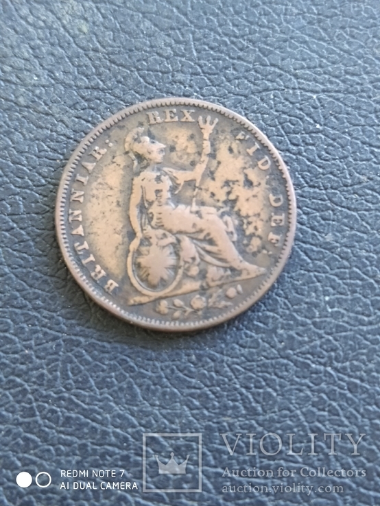 1834 год монета Великобритания, фото №2