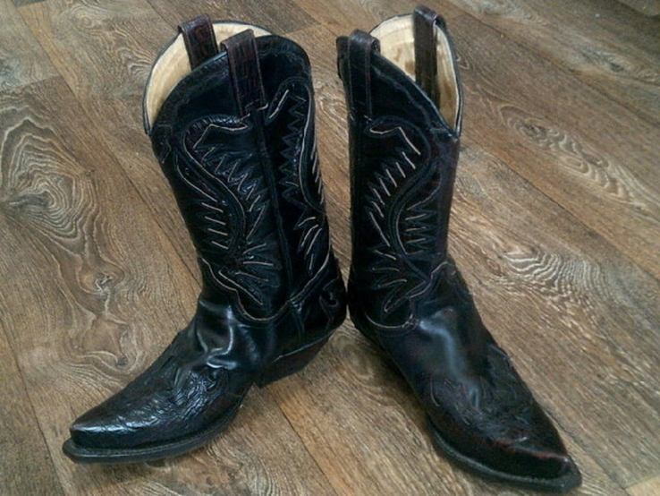 Western Sendra boot - эксклюзив кожаные сапоги размер 39