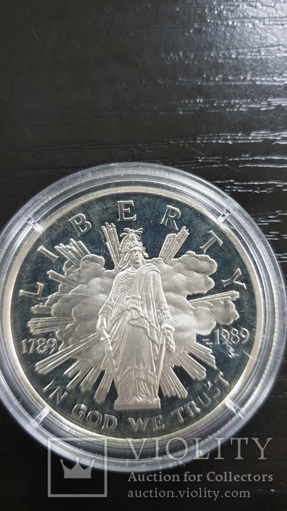 Серебряный доллар США, юбилейный 1989