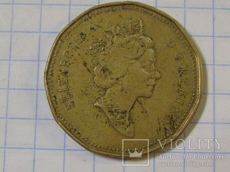 1 доллар 1994 г. Канада, фото №6