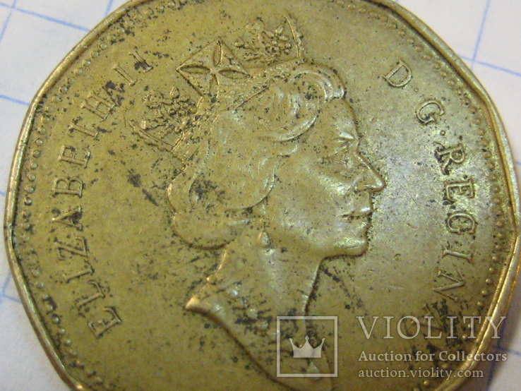 1 доллар 1994 г. Канада, фото №7