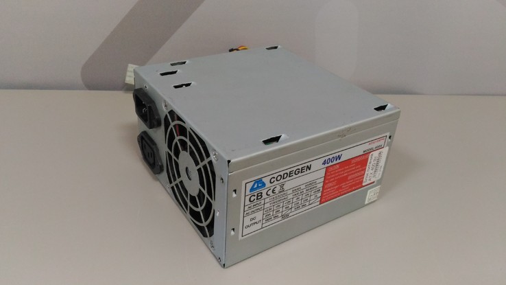 Блок питания Codegen 400X 400W, фото №5