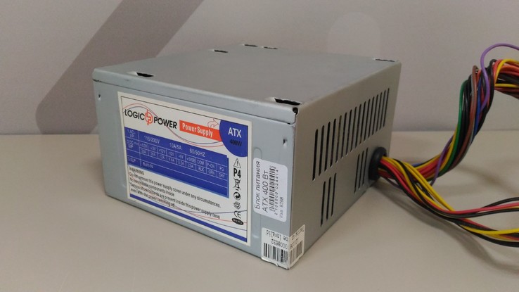 Блок питания LogicPower 400W ATX, photo number 2