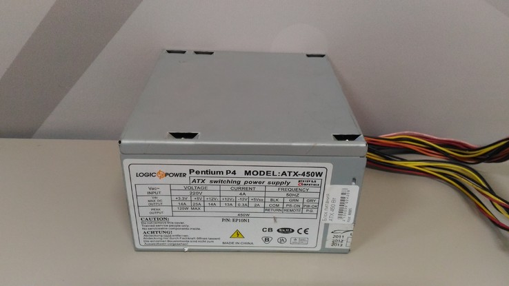 Блок питания Logic Power ATX-450W 450W ATX, фото №4
