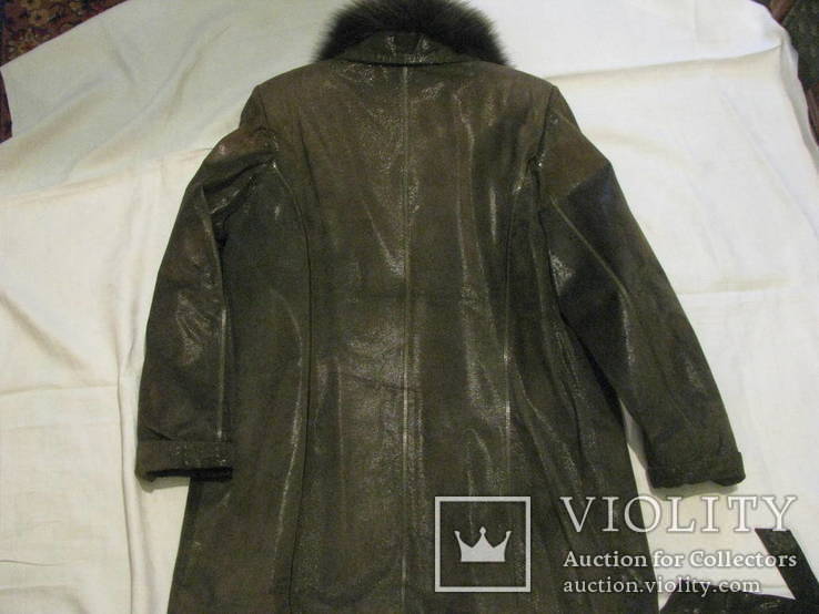 Куртка женская ,замшевая,натуральная - размер 54-56., фото №6