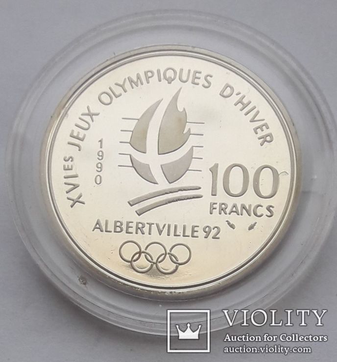 100 франков Олимпиада №3, фото №3