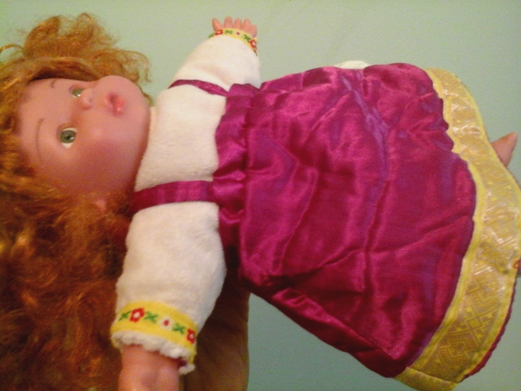 Мягконабивная кукла, высота 27см, фото №5