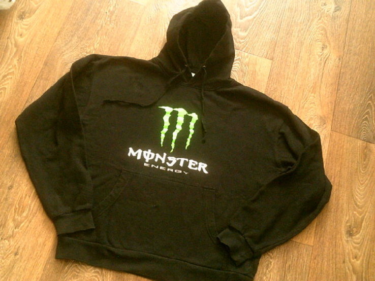 Monster energy - фирменная футболка+толстовка, фото №4