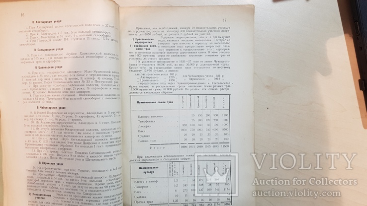 Материалы по поднятию урожайности 1929 год.Челябинск. тираж 1 тыс, фото №10