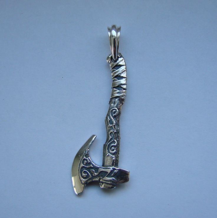 Zawieszenie amulet w kształcie topora bojowego wikingów (słowian, celtów)., numer zdjęcia 6