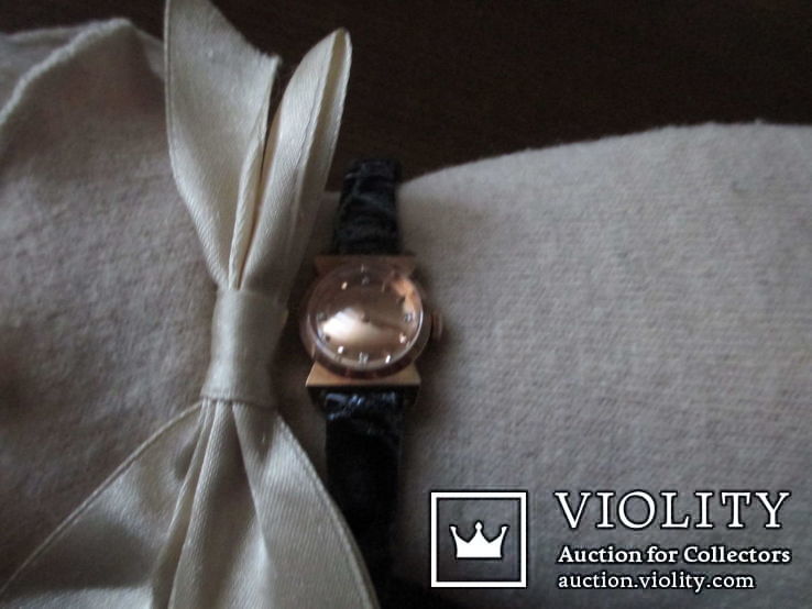 Swiss Omega. женские часы золото 750 проба. бриллианты. на ходу., фото №10