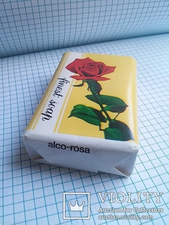 Мыло, туалетное: "finest soap" alko - rosa 100 g. Made in F.R. of Germany, фото №4