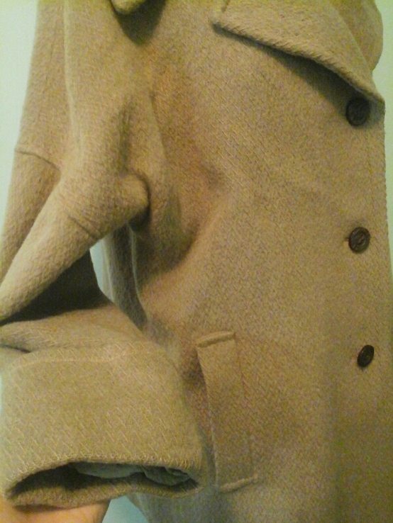 Шерстяное пальто, р.L, нюанс, photo number 5