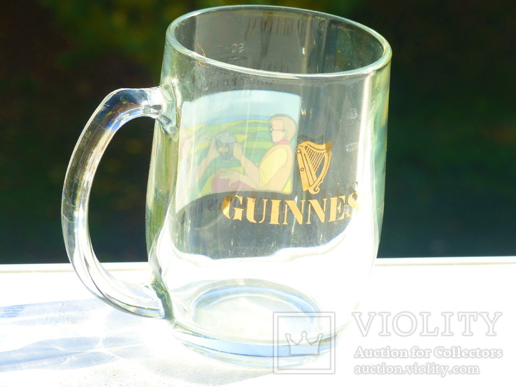 Пивной бокал = Пиво Guinness - гиннесс, фото №4