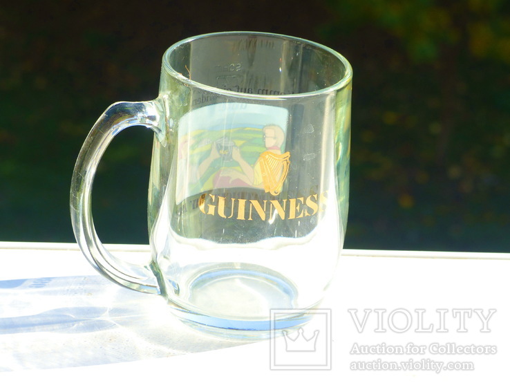 Пивной бокал = Пиво Guinness - гиннесс, фото №5